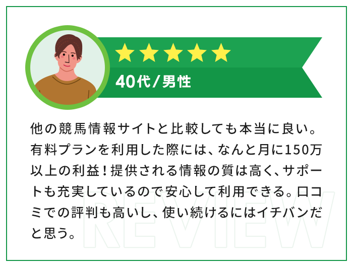 ★★★★★|40代・男性